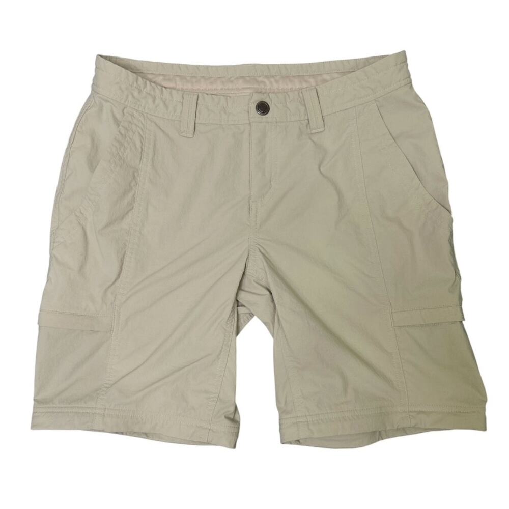 Royal Robbins Light Khaki Insect Shield Utility Hiking Outdoor Gorpcore Shorts 6
